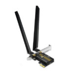 Tarjeta de red inalámbrica y Bluetooth TP-Link BE6500 con velocidad de 2880 Mbit/s, SKU ARCHER TBE400E