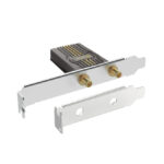 Tarjeta de red inalámbrica y Bluetooth TP-Link BE6500 con velocidad de 2880 Mbit/s, SKU ARCHER TBE400E