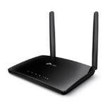Router inalámbrico TP-Link Archer MR402, doble banda de 2,4 GHz y 5 GHz, compatible con 4G, color negro, SKU Archer MR402