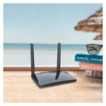 Router inalámbrico TP-Link Archer MR402, doble banda de 2,4 GHz y 5 GHz, compatible con 4G, color negro, SKU Archer MR402