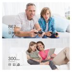 Imagen de la tarjeta de red interna TP-Link Archer T4E con conectividad WLAN de 867 Mbit/s, SKU Archer T4E.