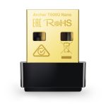 Vista del adaptador WLAN TP-Link AC600 con velocidad de 433 Mbit/s, modelo Archer T600U Nano