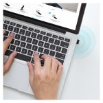 Vista del adaptador WLAN TP-Link AC600 con velocidad de 433 Mbit/s, modelo Archer T600U Nano