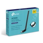 Adaptador TP-Link AC600 WLAN con velocidad de 600 Mbit/s, Archer T600U Plus