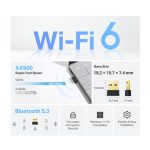 Adaptador Bluetooth TP-Link Archer TX10UB Nano con velocidad de 600 Mbit/s, SKU Archer TX10UB Nano