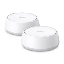 TP-Link Deco BE22 Doble banda Wi-Fi 7, compatible con 2,4 GHz y 5 GHz, en color blanco, SKU Deco BE22(2-pack).
