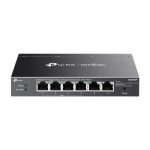 Switch TP-Link Omada ES206GP gestionado con Gigabit Ethernet y PoE en color negro