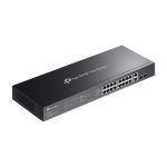 Imagen del switch gestionado TP-Link Omada ES220GMP color negro con capacidad Gigabit Ethernet y PoE, SKU ES220GMP.