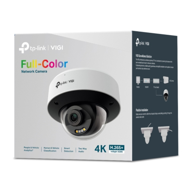 TP-Link InSight S285 Almohadilla Cámara de seguridad IP Exterior 3840 x 2160 Pixeles Techo 4 TP-Link InSight S285 Cámara de seguridad perspectiva completa