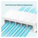 TP-Link LS1005 Switch no administrado Fast Ethernet 10/100 Blanco con SKU LS1005