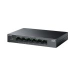 Vista del switch TP-Link LiteWave LS106LP no administrado, Fast Ethernet 10/100 con Energía sobre Ethernet (PoE), SKU LS106LP