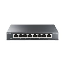 TP-Link TL-RP108GE switch gestionado L2 Gigabit Ethernet (10/100/1000) en color negro con Energía sobre Ethernet (PoE), SKU RP108GE