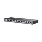 Switch TP-Link Omada SG2016P gestionado L2/L2+, Gigabit Ethernet, PoE, color negro.