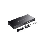 Switch TP-Link Omada SG2428LP gestionado L2/L2+ con Gigabit Ethernet, Energía sobre Ethernet (PoE), color gris.