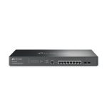 Switch gestionado TP-Link Omada SG3210XHP-M2 L2+, compatible con Ethernet 2.5G (100/1000/2500) y Energía sobre Ethernet PoE, 1U en color negro