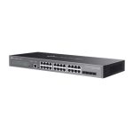 Imagen del TP-Link Omada SG5428X switch gestionado L3 con conexión Gigabit Ethernet (10/100/1000) en color negro. SKU: SG5428X.