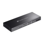 Imagen del TP-Link Omada SG5428X switch gestionado L3 con conexión Gigabit Ethernet (10/100/1000) en color negro. SKU: SG5428X.