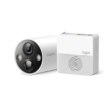 Imagen de la cámara de seguridad TP-Link Tapo C420S1 para interior y exterior con resolución de 2560x1440 Pixeles. SKU: TAPO C420S1.