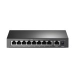 TP-Link TL-SF1009P, Switch No Administrado, Fast Ethernet 10/100, PoE, Negro, SKU TL-SF1009P