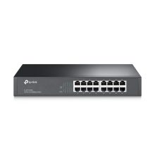 TP-Link TL-SF1016DS switch No administrado Fast Ethernet de 16 puertos, tamaño 1U, color negro, SKU TL-SF1016DS