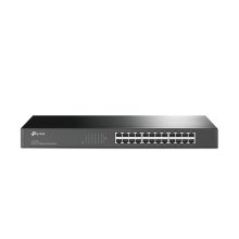 Imagen del TP-Link Switch No Administrado TL-SF1024 con 24 puertos Fast Ethernet (10/100) en color negro, SKU TL-SF1024