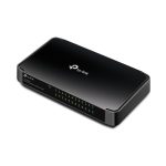 Switch no administrado TP-Link TL-SF1024M con 24 puertos Fast Ethernet 10/100 en color negro. SKU: TL-SF1024M