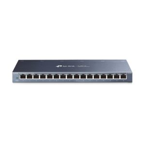 TP-Link TL-SG116, switch no administrado Gigabit Ethernet negro con 16 puertos. SKU: TL-SG116