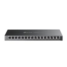 Switch TP-Link JetStream TL-SG2016P L2/L3/L4 Gigabit Ethernet con Energía sobre Ethernet PoE, color negro