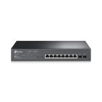 TP-Link JetStream TL-SG2210MP switch Gestionado L2/L2+ Gigabit Ethernet (10/100/1000) con Energía sobre Ethernet (PoE) en formato 1U color Negro