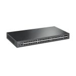 Switch Gestionado TP-Link JetStream TL-SG3452X con soporte L2+, Gigabit Ethernet 10/100/1000, tamaño 1U, color negro.
