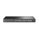 TP-Link JetStream TL-SL2428P switch gestionado L2 Fast Ethernet 10/100 con Energía sobre Ethernet PoE y diseño 1U en color negro SKU TL-SL2428P