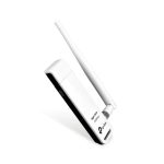 Adaptador y tarjeta de red WLAN TP-Link TL-WN722N con velocidad de 150 Mbit/s y antena de alta ganancia. SKU TL-WN722N