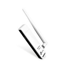 Adaptador y tarjeta de red WLAN TP-Link TL-WN722N con velocidad de 150 Mbit/s y antena de alta ganancia. SKU TL-WN722N