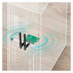 TP-Link adaptador y tarjeta de red Interno WLAN con velocidad de 300 Mbit/s, modelo TL-WN881ND