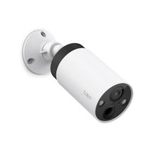 Imagen de la cámara de seguridad IP TP-Link Tapo C420, diseñada para uso en interior y exterior, con resolución de 2560 x 1440 pixeles. SKU Tapo C420