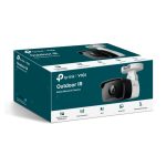 Imagen de la cámara de seguridad IP TP-Link VIGI C320I(4mm), tipo bala, con resolución de 1920 x 1080 píxeles, adecuada para montaje en techo, pared o poste. SKU: VIGI C320I(4mm).