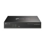 TP-Link VIGI NVR1004H-4P, grabador de vídeo en red con 4 puertos PoE de color negro, SKU VIGI NVR1004H-4P