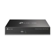 TP-Link VIGI NVR1008H grabador de vídeo en red NVR con 1U de altura en color negro, SKU VIGI NVR1008H