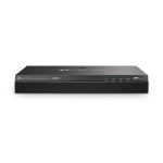 Grabadore de vídeo en red TP-Link VIGI NVR2008H-8MP en color negro con capacidad de 8MP. SKU VIGI NVR2008H-8MP