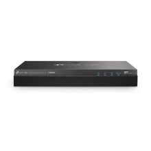 Grabadore de vídeo en red TP-Link VIGI NVR2008H-8MP en color negro con capacidad de 8MP. SKU VIGI NVR2008H-8MP