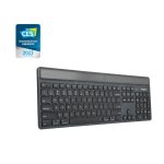 Targus EcoSmart teclado Bluetooth universal QWERTY en disposición inglesa del Reino Unido, modelo AKB868UK, en color negro