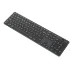 Teclado Targus EcoSmart AKB873UK, diseño QWERTY en inglés del Reino Unido, color negro, con conectividad universal RF Wireless y Bluetooth
