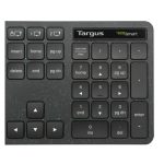 Teclado Targus EcoSmart AKB873UK, diseño QWERTY en inglés del Reino Unido, color negro, con conectividad universal RF Wireless y Bluetooth