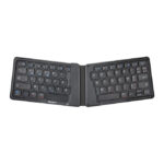Teclado Targus AKF003FR universal Bluetooth AZERTY en francés, color negro