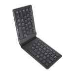 Teclado Targus AKF003FR universal Bluetooth AZERTY en francés, color negro