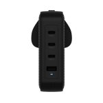 HYPER cargador de dispositivo móvil, adecuado para mandos de videoconsola, teléfonos móviles, netbooks, portátiles, smartphones y tabletas, color negro, SKU HJ1001BKWWGL