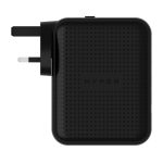 HYPER cargador de dispositivo móvil, adecuado para mandos de videoconsola, teléfonos móviles, netbooks, portátiles, smartphones y tabletas, color negro, SKU HJ1001BKWWGL
