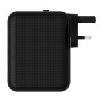 HYPER cargador de dispositivo móvil, adecuado para mandos de videoconsola, teléfonos móviles, netbooks, portátiles, smartphones y tabletas, color negro, SKU HJ1001BKWWGL