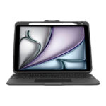 Imagen de la funda Targus VersaVu con teclado QWERTZ alemán Bluetooth en color negro, SKU THZ967DE.