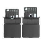 Imagen de la funda Targus VersaVu con teclado QWERTZ alemán Bluetooth en color negro, SKU THZ967DE.